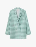 Linen Check Blazer